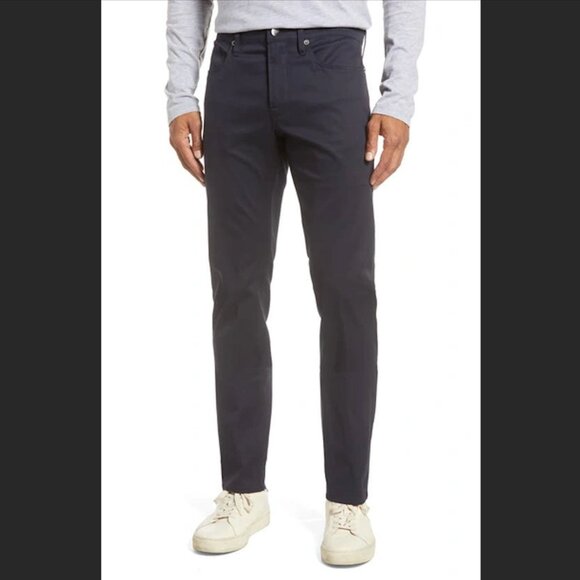 Frame L'Homme Slim Fit Twill Pants - Picture 1 of 7